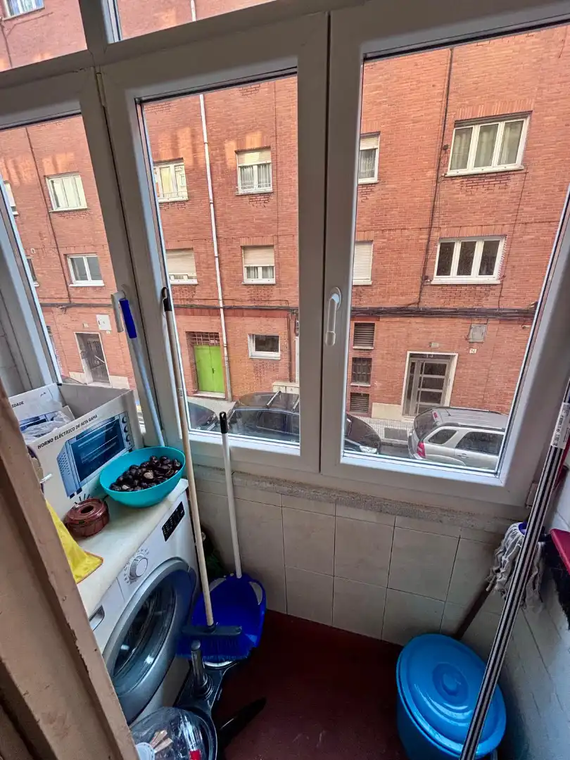 Terraza de Piso en venta en Gijón  con Calefacción, Parquet y Amueblado