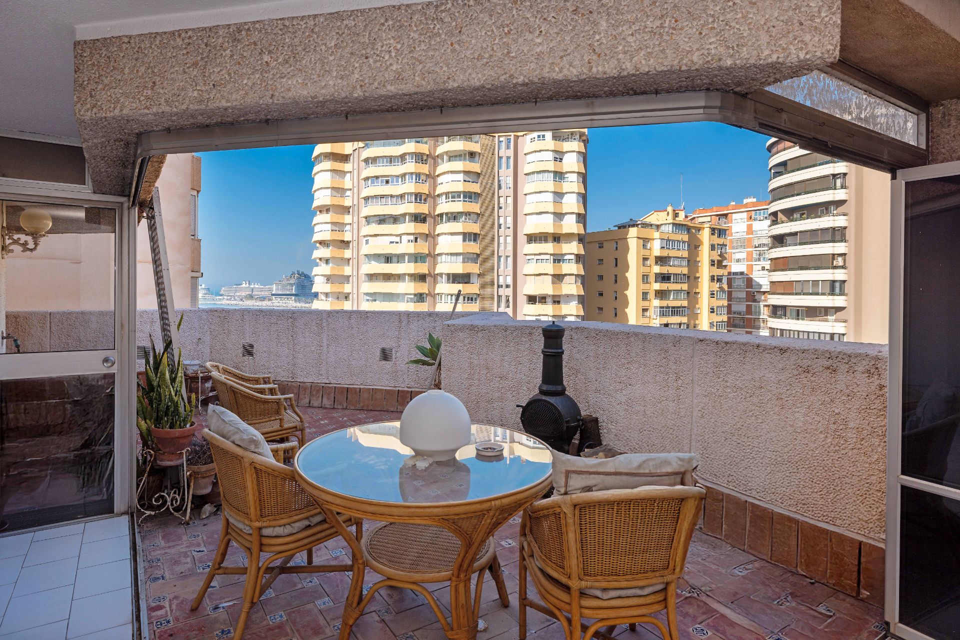 Terrace of Attic for sale in Málaga Capital  with Air Conditioner, Heating and Terrace