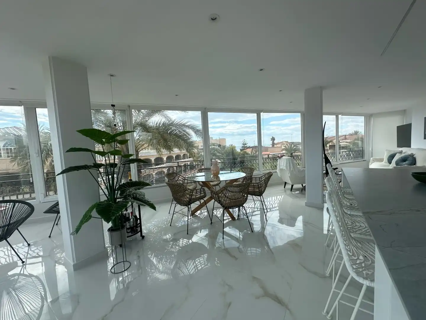 Terrace of Apartments for rent in Puerto de Mazarrón