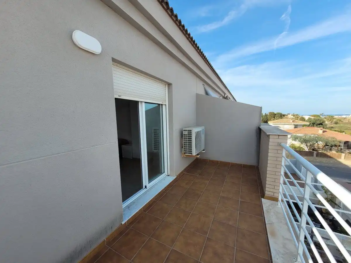 Terraza de Casa adosada en venta en Almazora / Almassora con Aire acondicionado, Terraza y Balcón