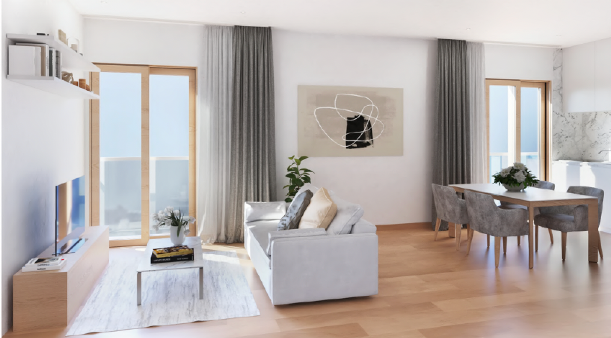 Living room of Apartment for sale in Málaga Capital  with Terrace