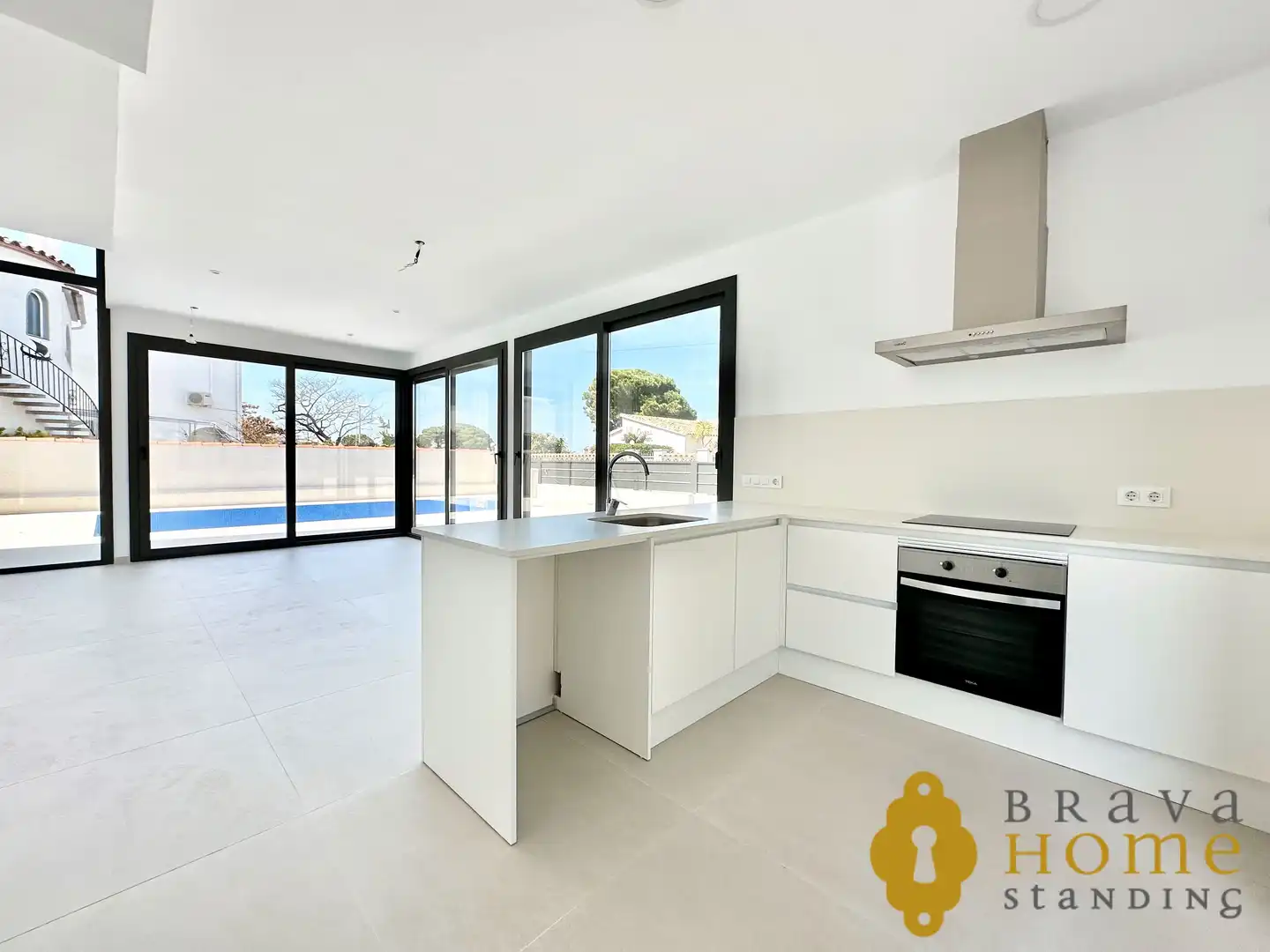 Kitchen of Houses for sale in Empuriabrava  with Air Conditioner, Heating and Private garden