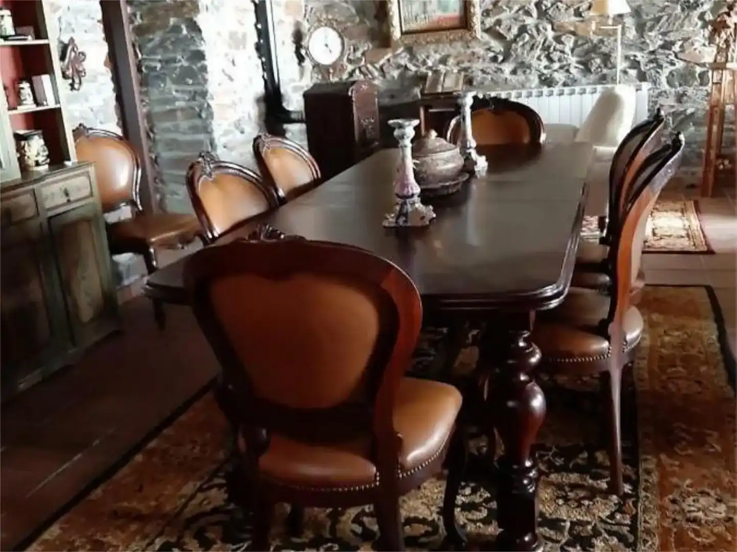 Comedor de Piso en venta en Petín con Jardín privado, Parquet y Amueblado