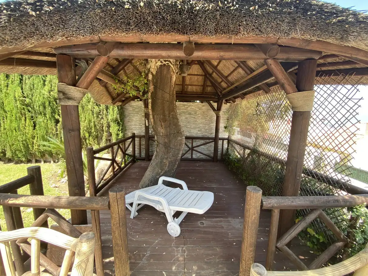 Terraza de Casa adosada en venta en Ojén con Aire acondicionado, Amueblado y TV