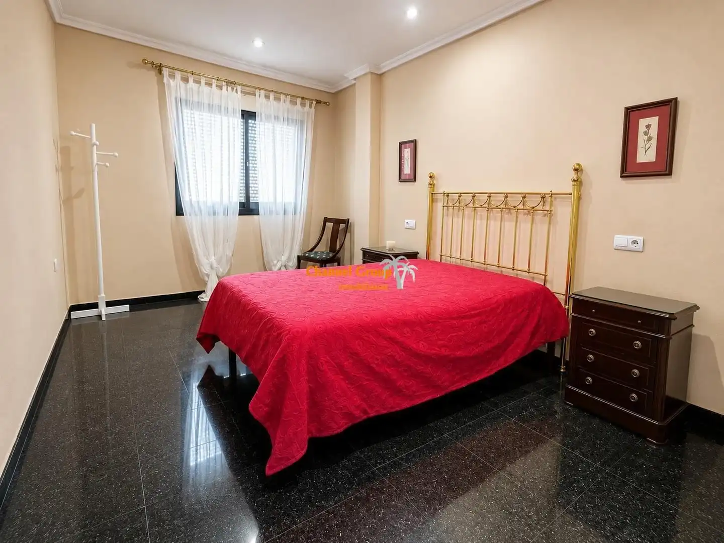 Bedroom of Flat for sale in Elche / Elx  with Air Conditioner, Heating and Balcony