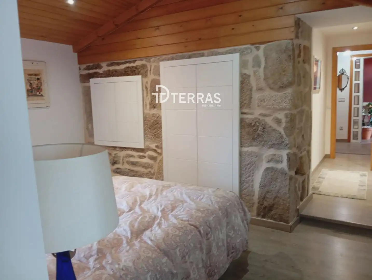 Schlafzimmer von Haus oder Chalet zum Verkauf in Poio mit Heizung, Abstellraum und Schwimmbad