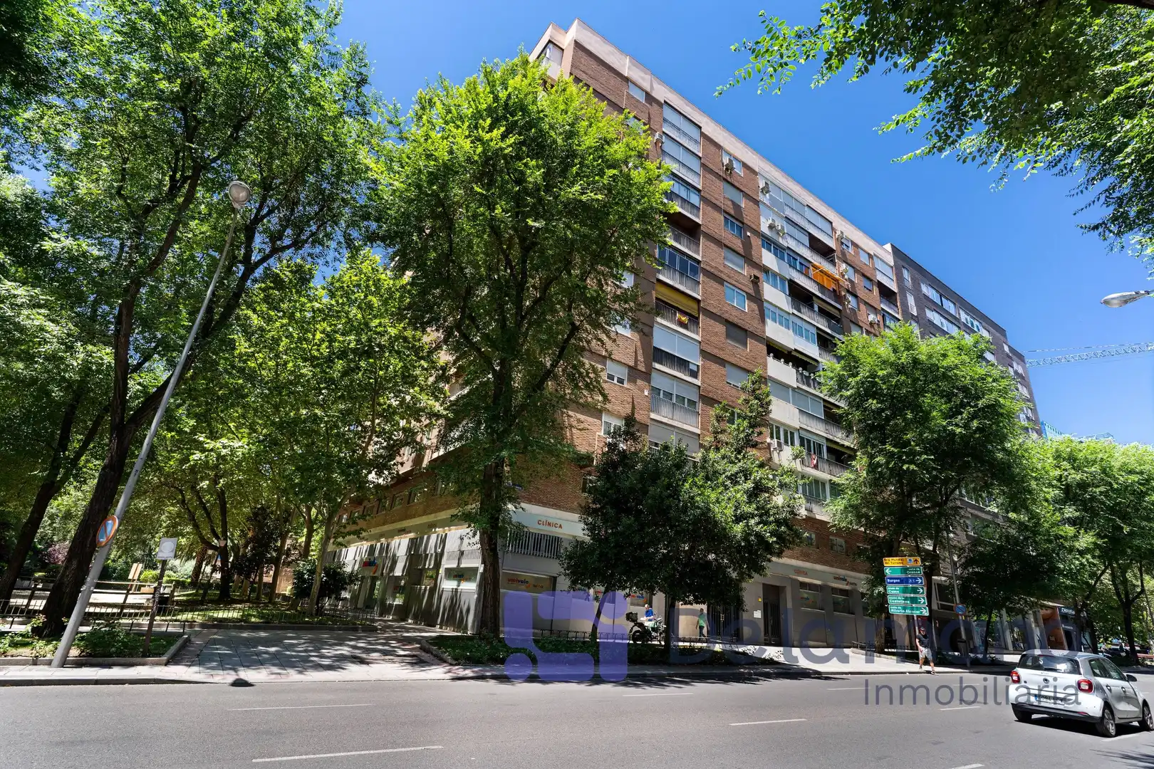 Vista exterior de Piso de alquiler en Madrid con Aire acondicionado, Calefacción y Trastero