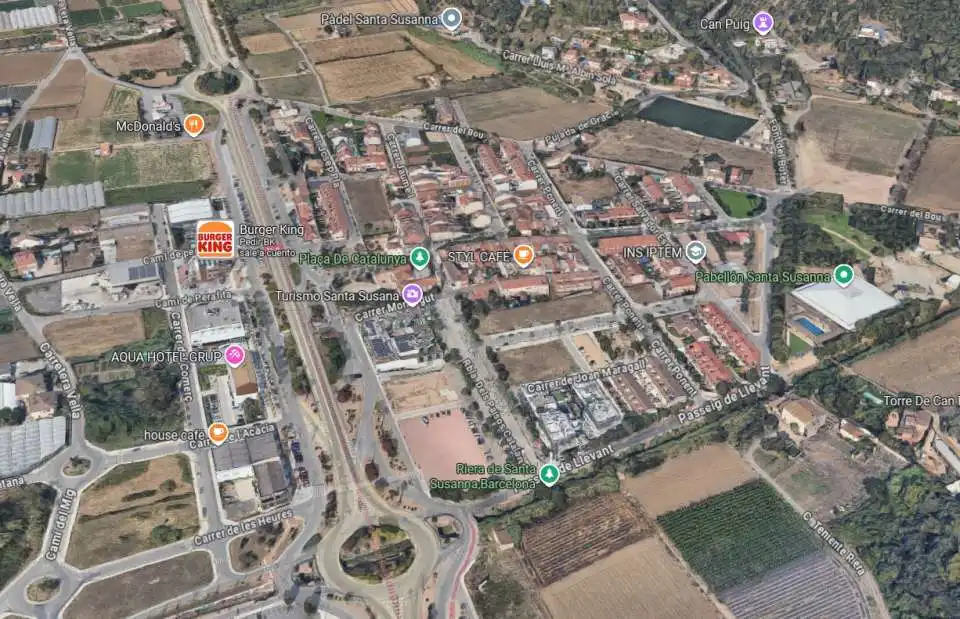 Vista exterior de Residencial en venta en Santa Susanna