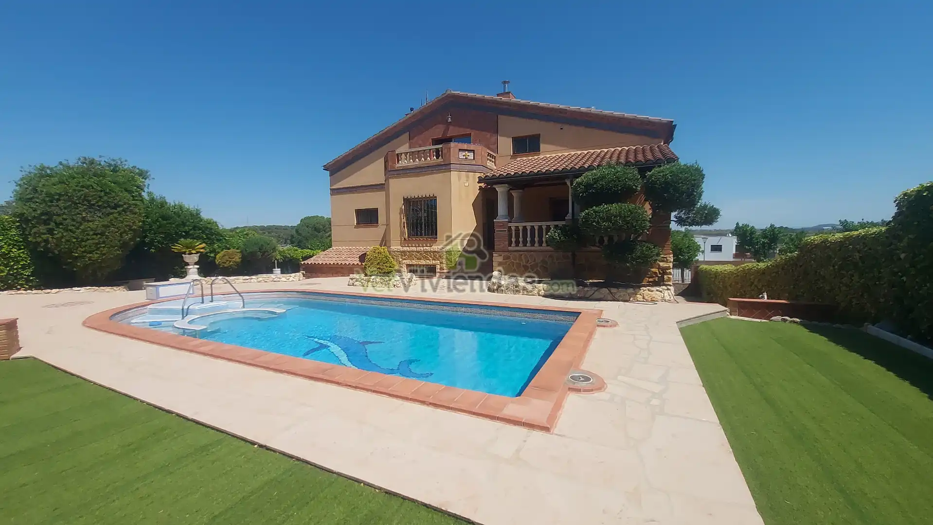 Exterior view of Houses for sale in Olèrdola  with Air Conditioner, Heating and Private garden