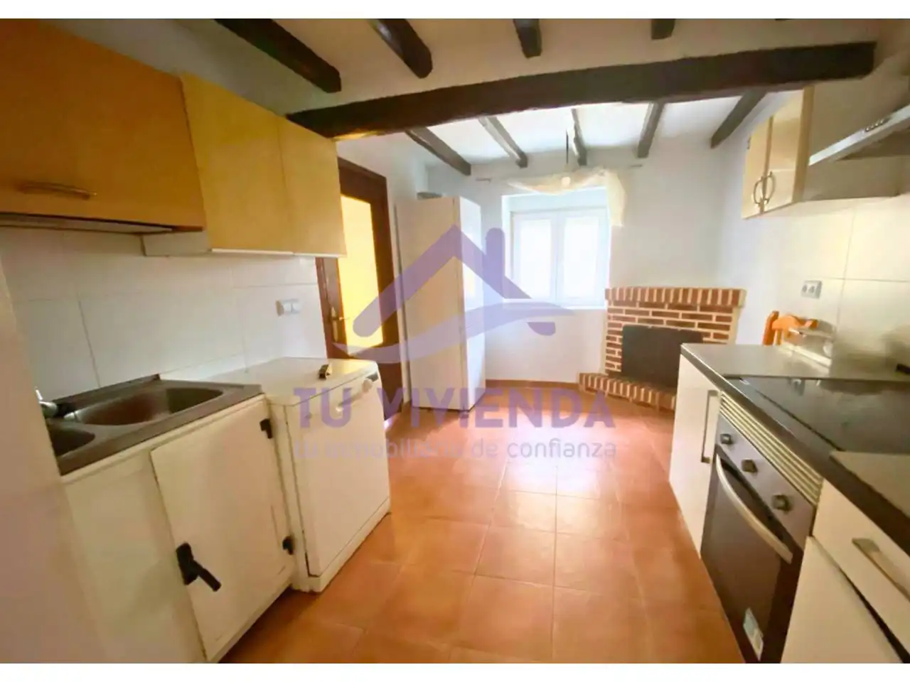 Cocina de Casa o chalet de alquiler en Saldaña con Jardín privado y Amueblado
