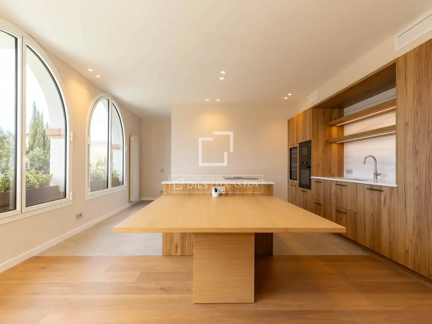 Cocina de Casa o chalet en venta en Sant Just Desvern con Aire acondicionado, Jardín privado y Terraza