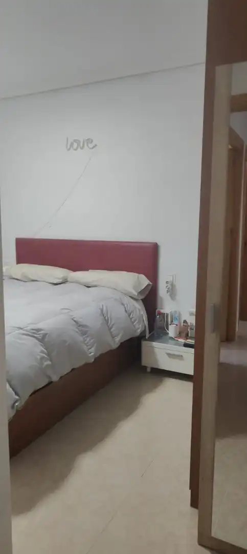 Bedroom of Flat for rent in Huércal de Almería  with Air Conditioner, Heating and Furnished