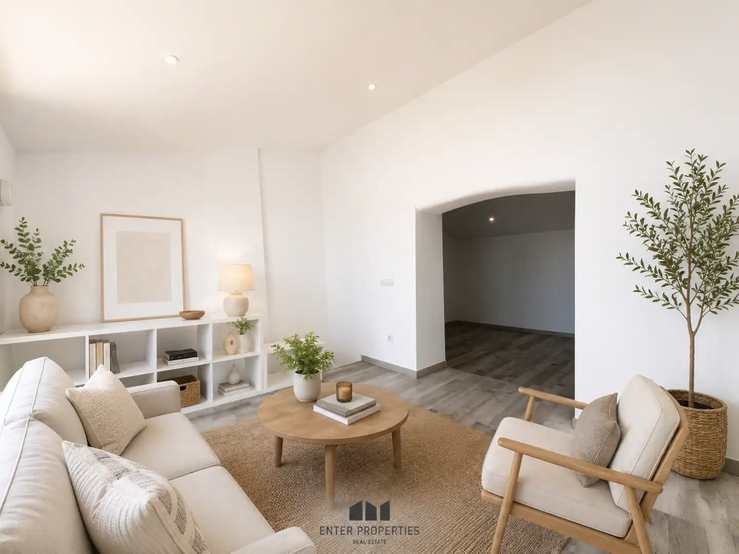 Sala de estar de Finca rústica en venta en Benitachell / El Poble Nou de Benitatxell con Aire acondicionado y Calefacción