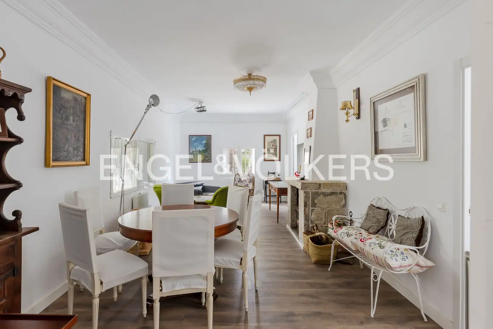 Comedor de Casa o chalet en venta en La Cabrera con Calefacción, Jardín privado y Piscina