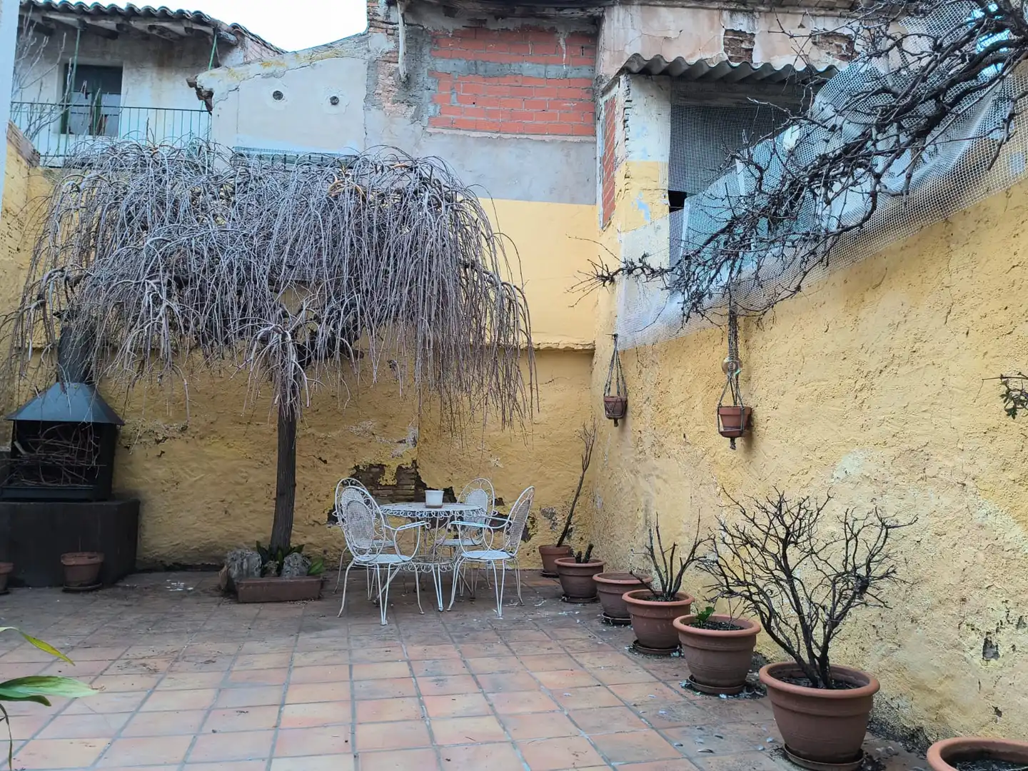 Terraza de Casa o chalet en venta en Pinseque con Jardín privado, Amueblado y Horno