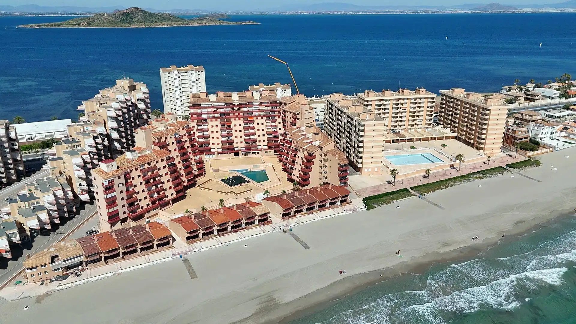 Exterior view of Flat for sale in La Manga del Mar Menor  with Furnished, Balcony and Alarm