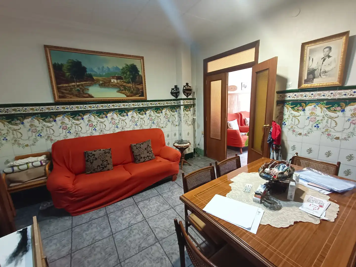 Sala de estar de Casa o chalet en venta en Burriana / Borriana con Terraza y Amueblado