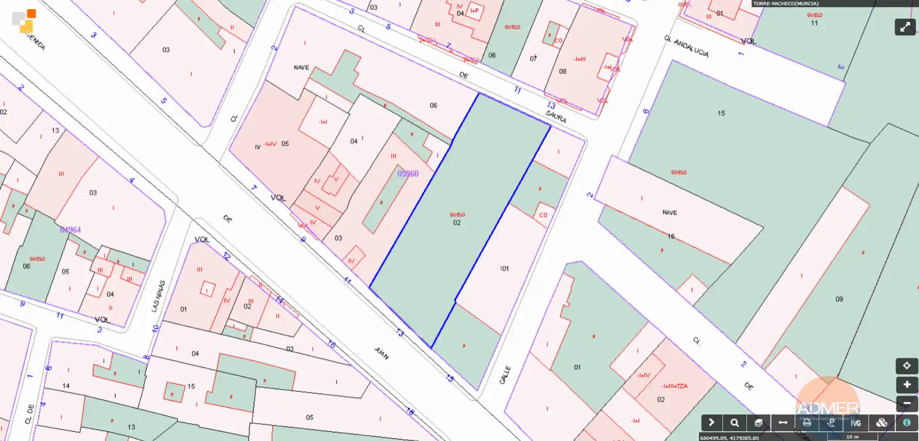Wohnbaugrundstück zum Verkauf in Torre-Pacheco ciudad, imagen 6