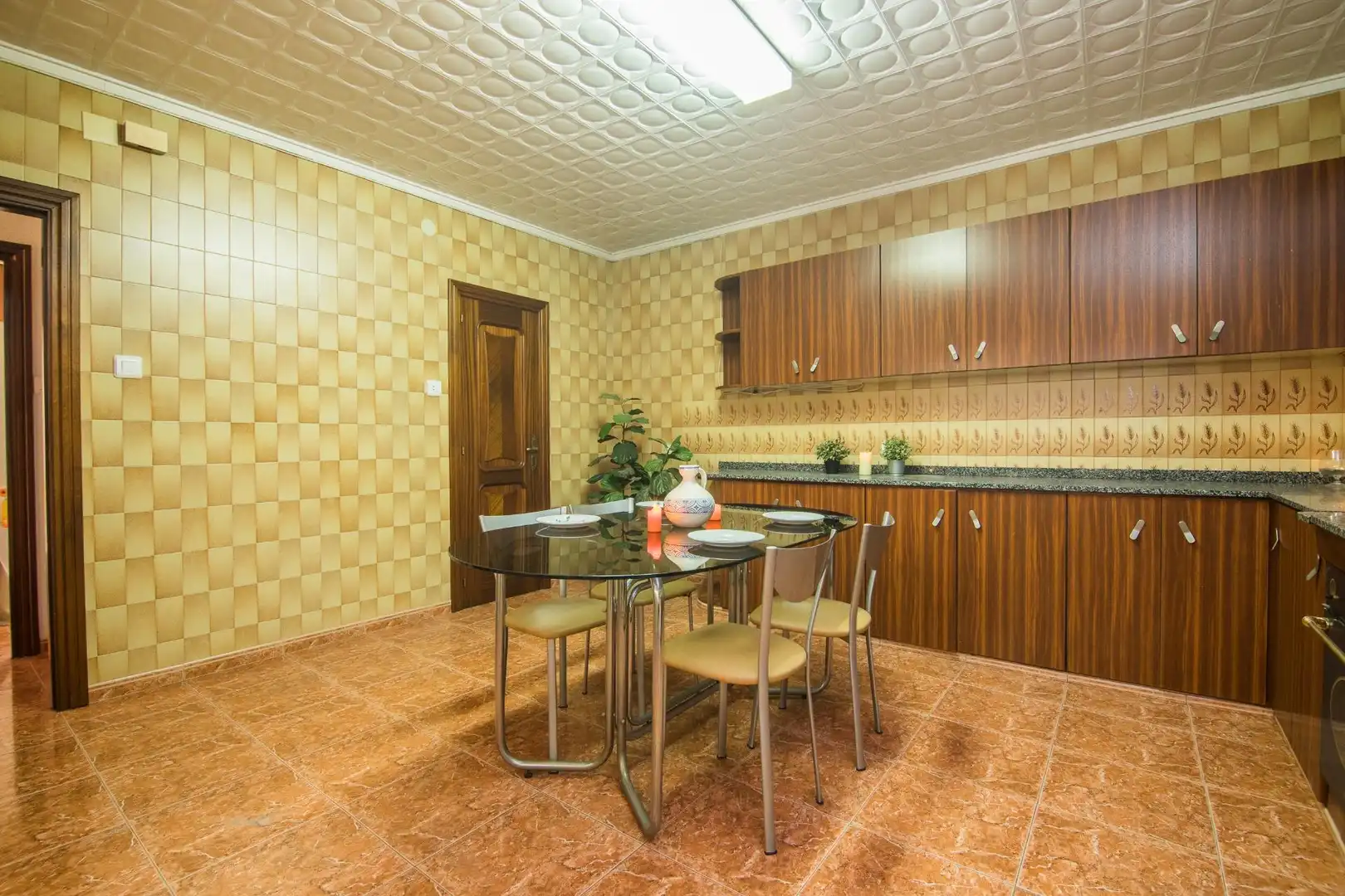 Kitchen of Houses for sale in Aspe  with Balcony