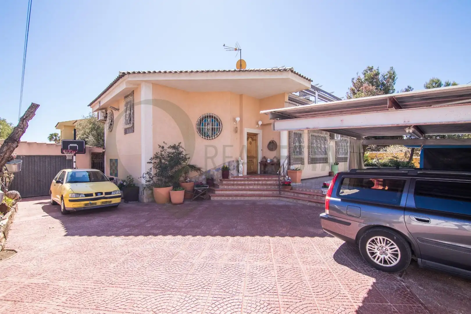 Exterior view of Houses for sale in San Vicente del Raspeig / Sant Vicent del Raspeig  with Heating, Private garden and Terrace