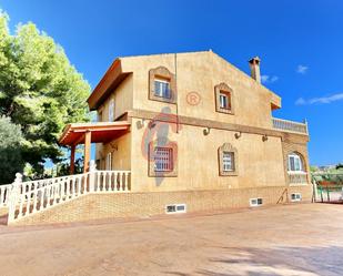 Exterior view of House or chalet for sale in Alicante / Alacant  with Air Conditioner, Private garden and Terrace