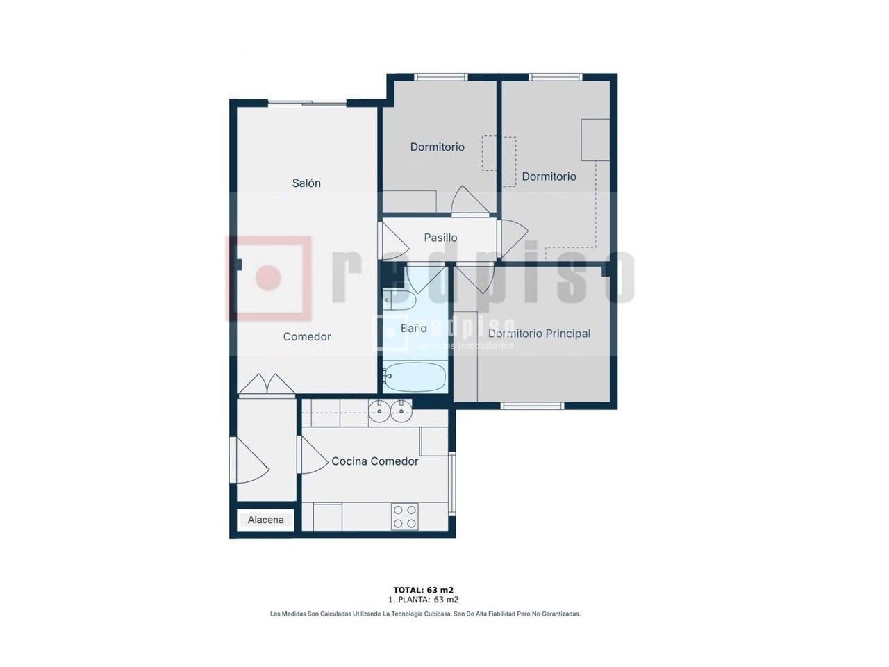 Piso en venta en Málaga Capital con Calefacción
