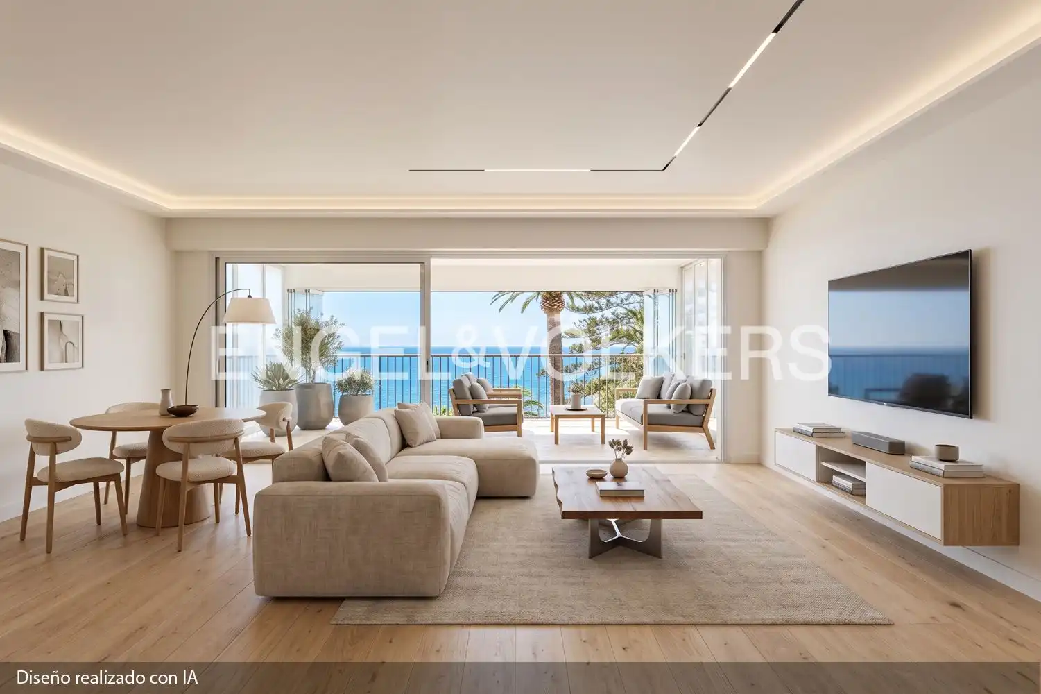 Piso con terraza en venta en Voramar