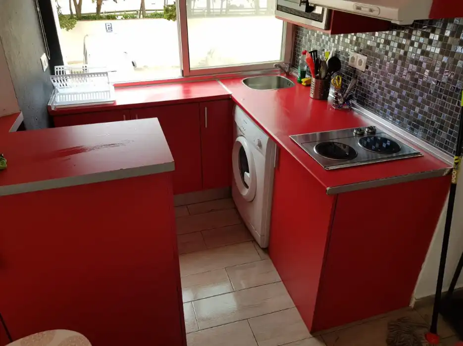 Cocina de Apartamento en venta en Mijas con Aire acondicionado, Trastero y Amueblado