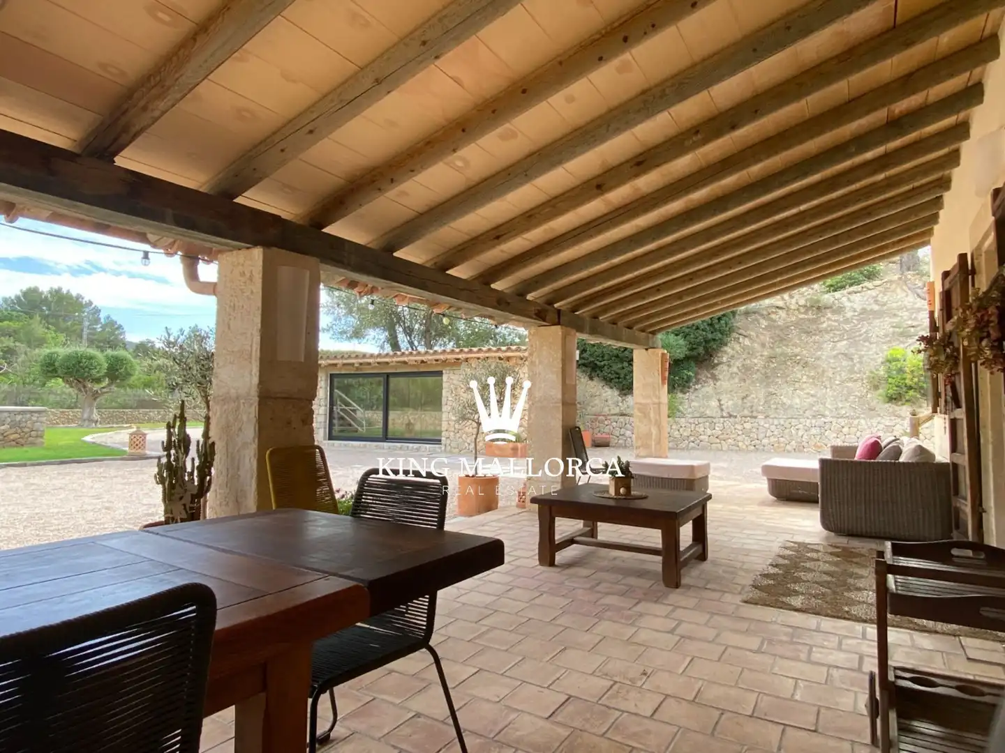 Terraza de Casa o chalet en venta en Calvià con Aire acondicionado, Calefacción y Jardín privado