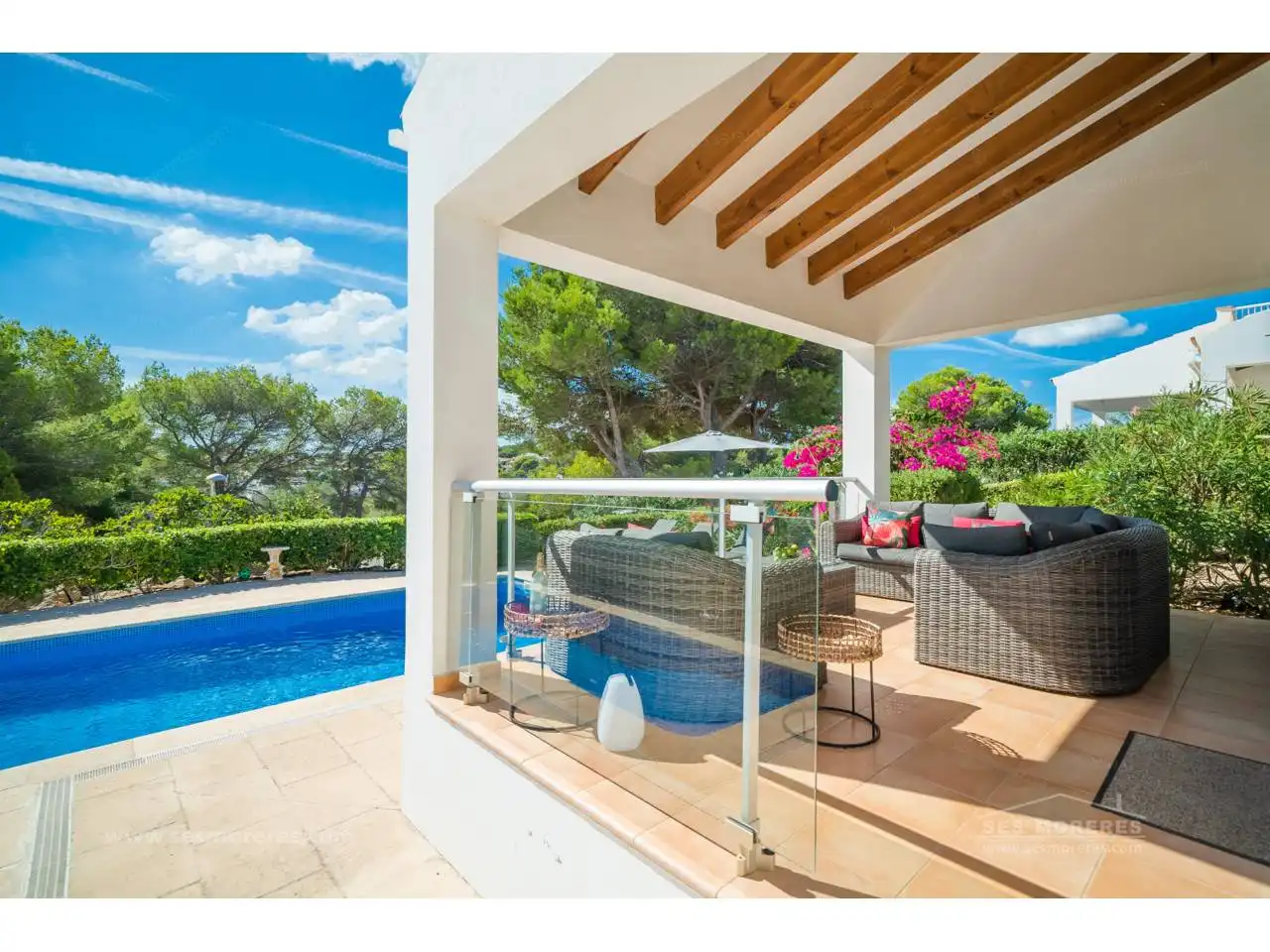 Terrace of Houses for sale in Es Mercadal  with Air Conditioner, Private garden and Terrace