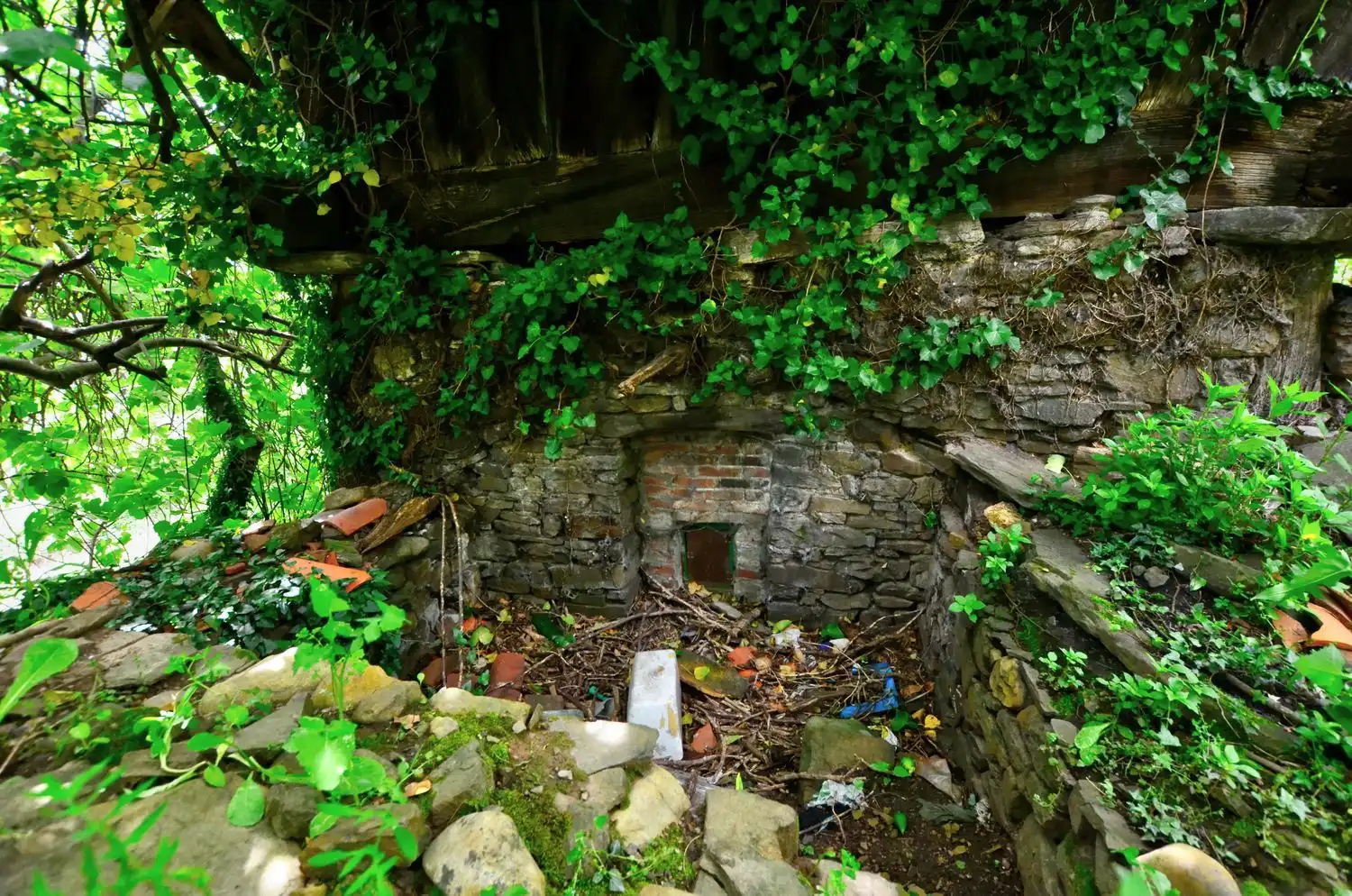 Jardí de Casa o xalet en venda en Mieres (Asturias) amb Piscina
