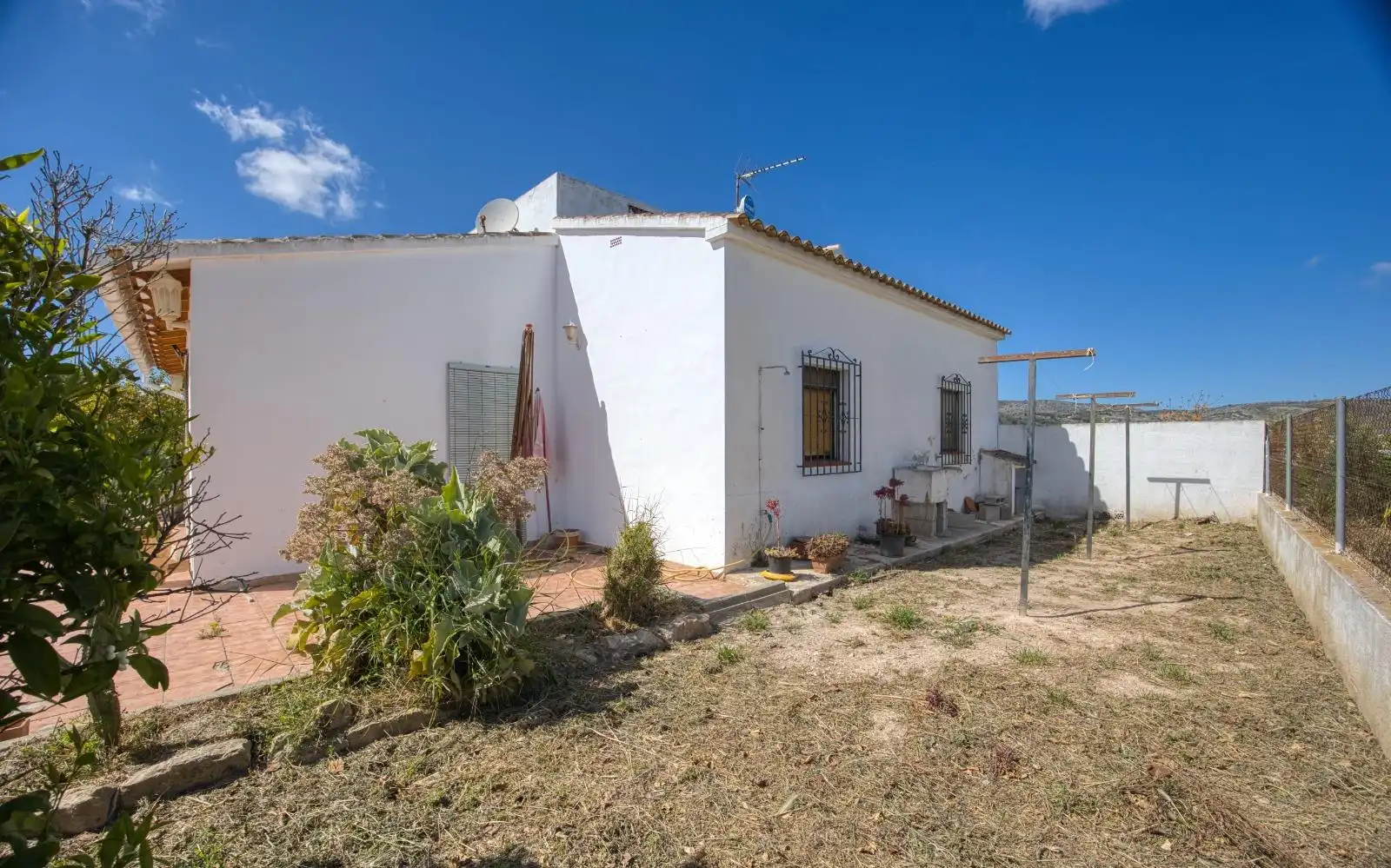 Vista exterior de Finca rústica en venta en Benissa con Jardín privado y Piscina