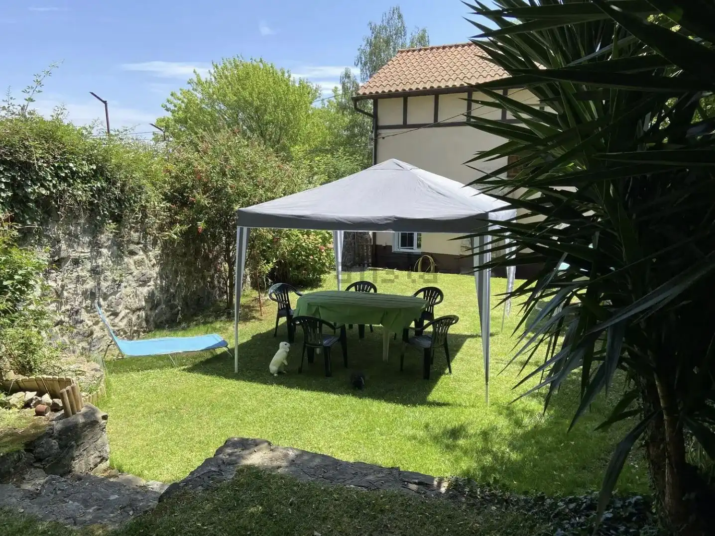 Jardí de Casa o xalet de lloguer en Valle de Trápaga-Trapagaran amb Calefacció, Jardí privat i Terrassa