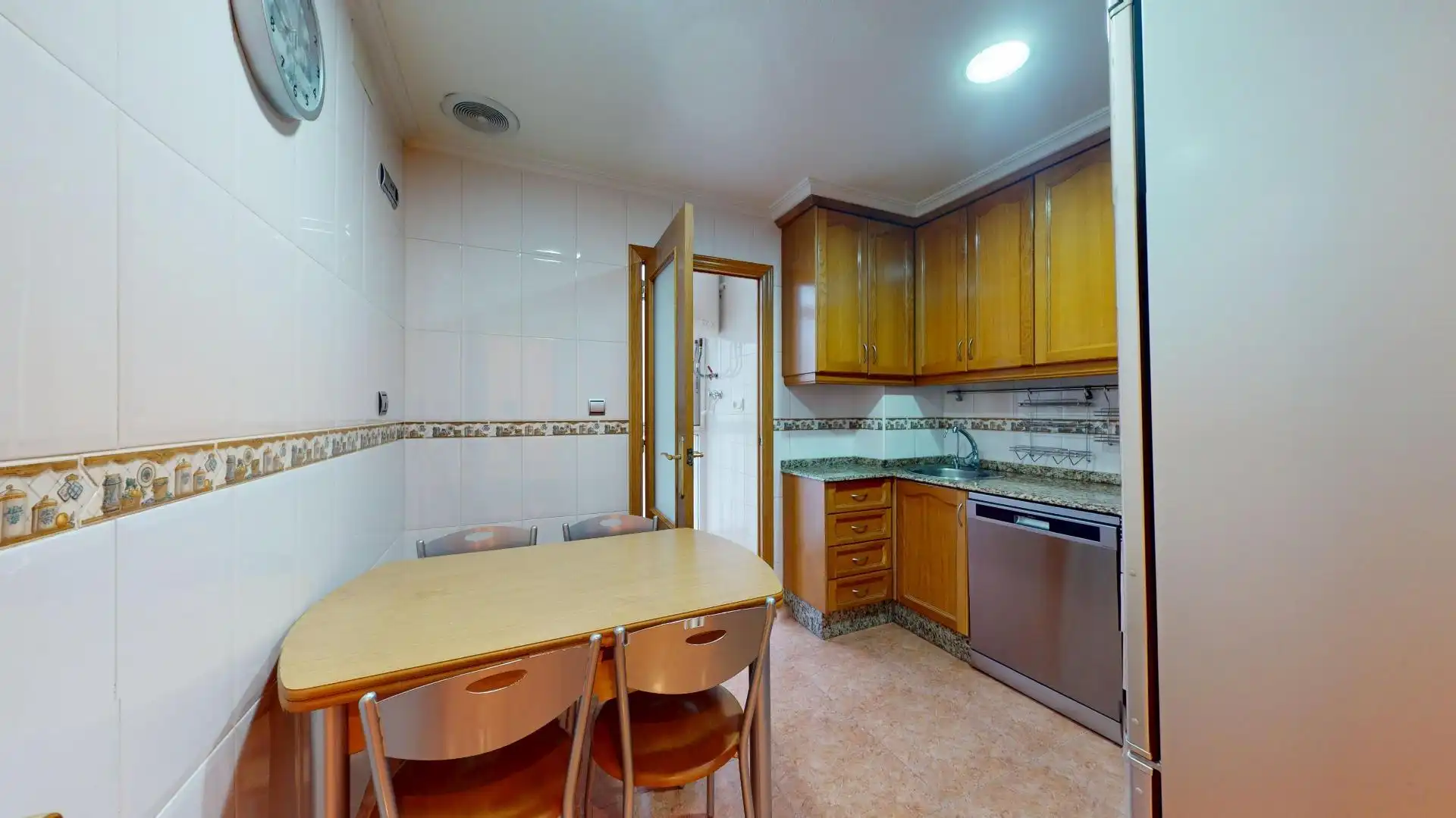 Cocina de Piso en venta en Elche / Elx con Trastero y Balcón