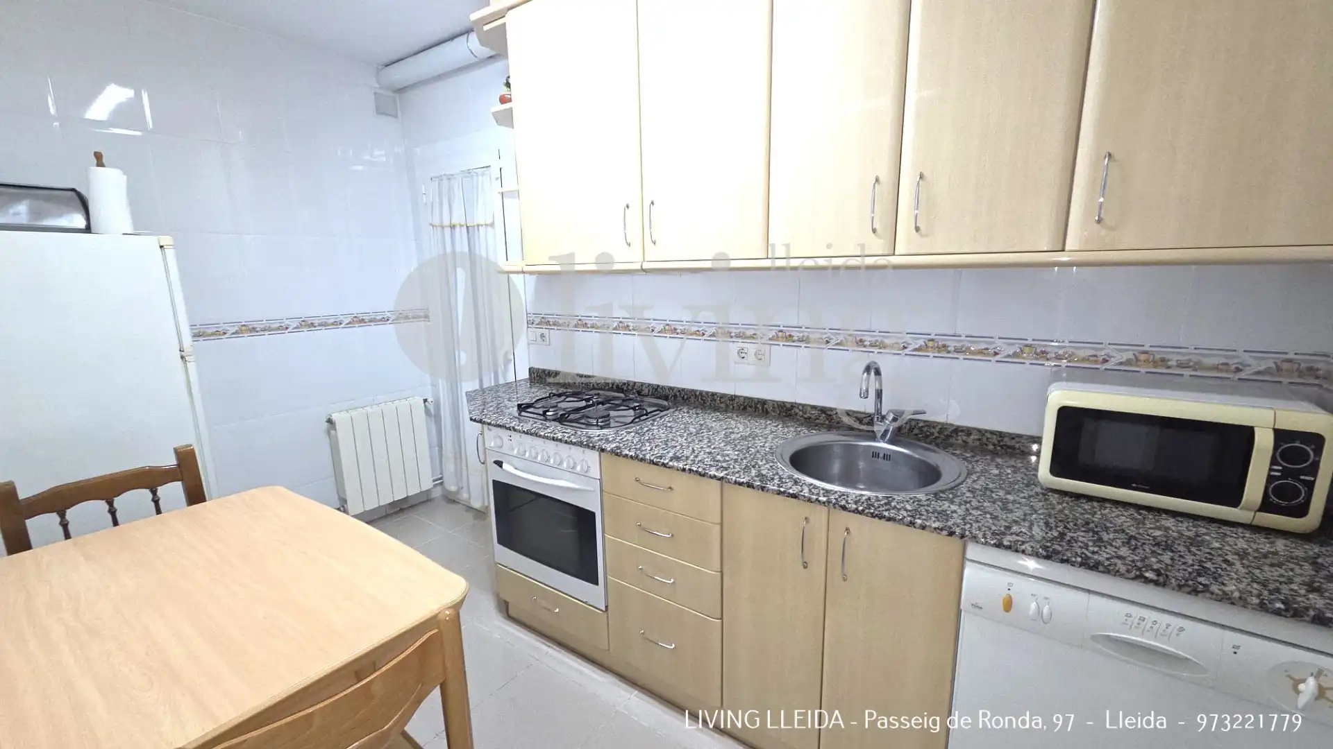 Kitchen of Flat for sale in Lleida  with Air Conditioner, Heating and Furnished