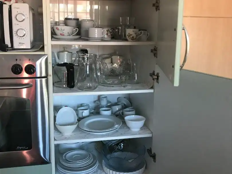 Küche von Haus oder Chalet zur Miete in O Rosal   mit Heizung, Privatgarten und Terrasse