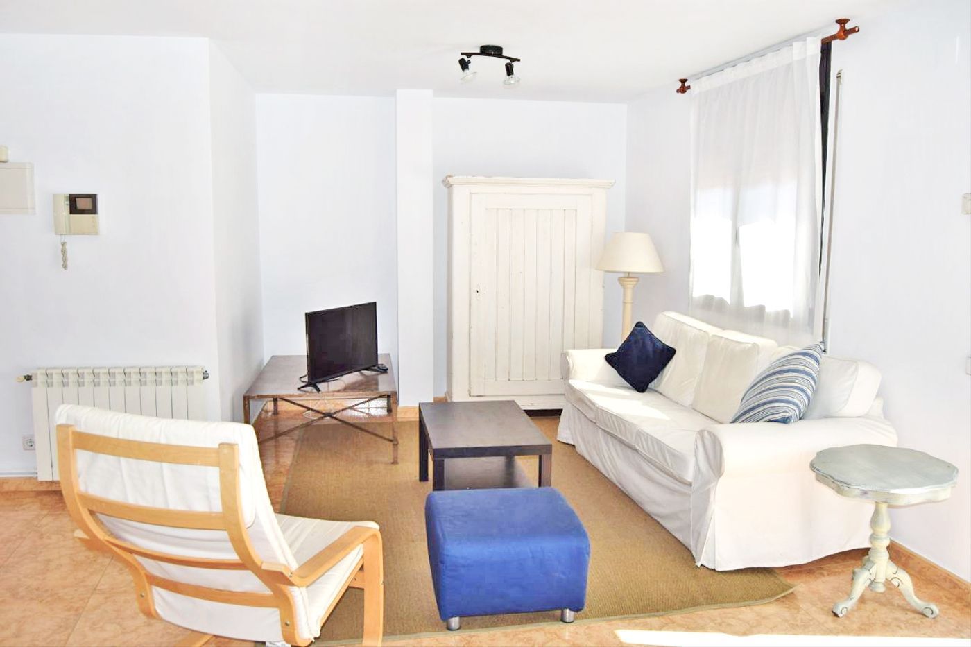 Living room of Flat to rent in Sant Cugat del Vallès  with Heating and Furnished