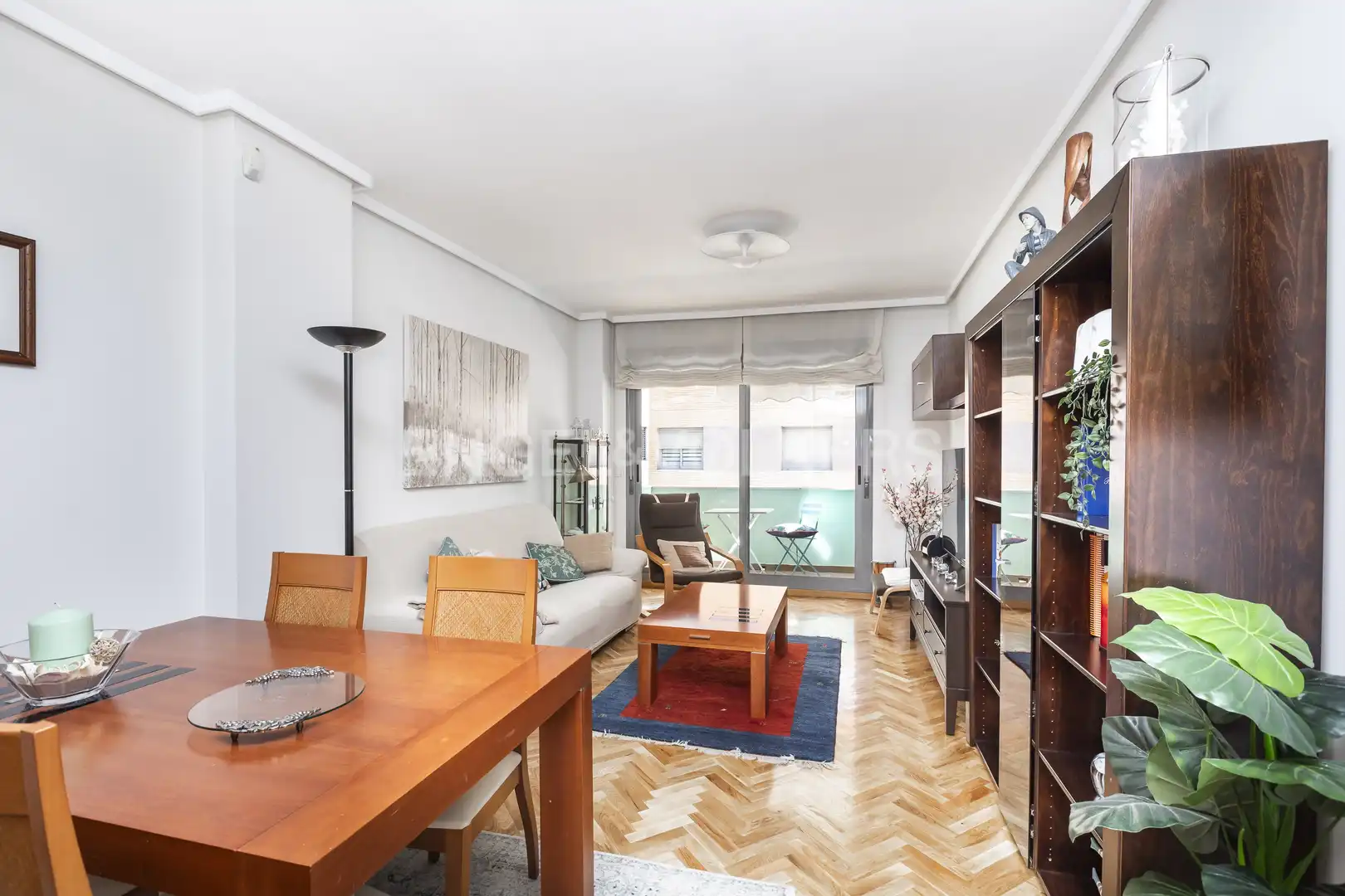 Wohnzimmer von Wohnung zur Miete in Alcorcón mit Klimaanlage, Heizung und Parkett