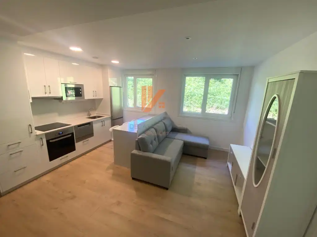 Cocina de Apartamento de alquiler en Santiago de Compostela  con Amueblado