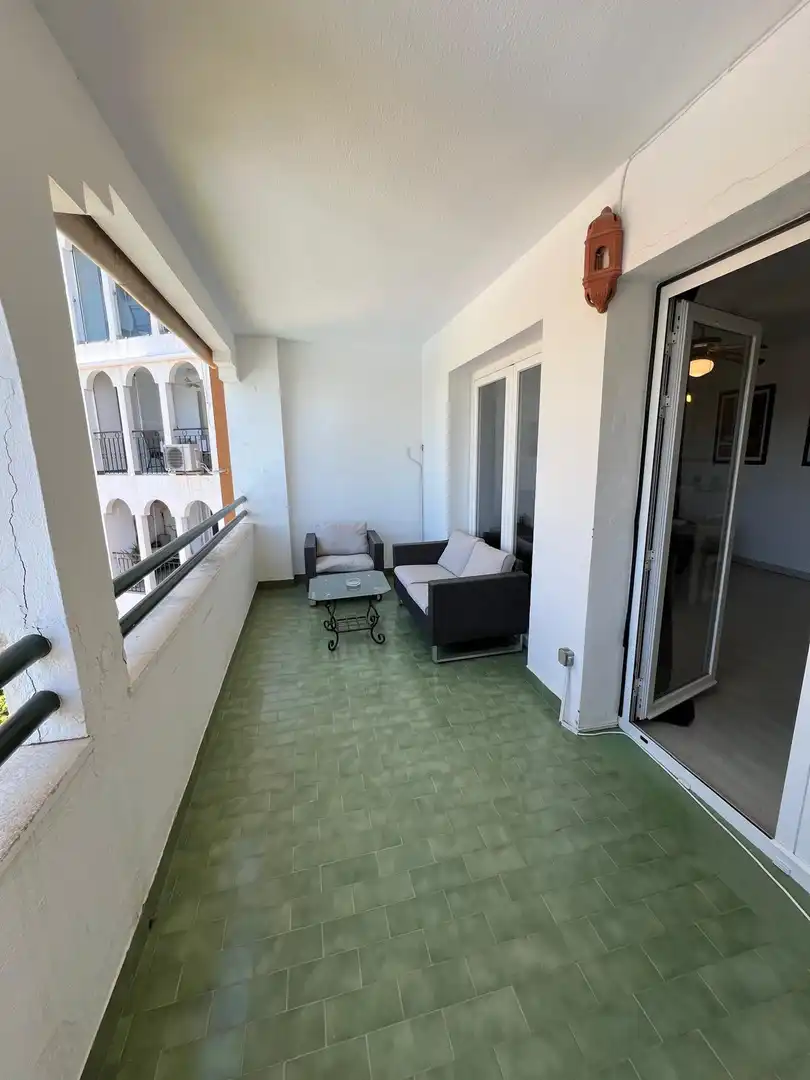 Terraza de Apartamento en venta en Estepona con Aire acondicionado, Terraza y Piscina