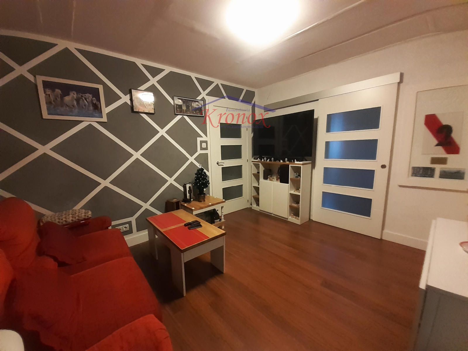 Living room of Flat for sale in  Madrid Capital  with Air Conditioner and Heating