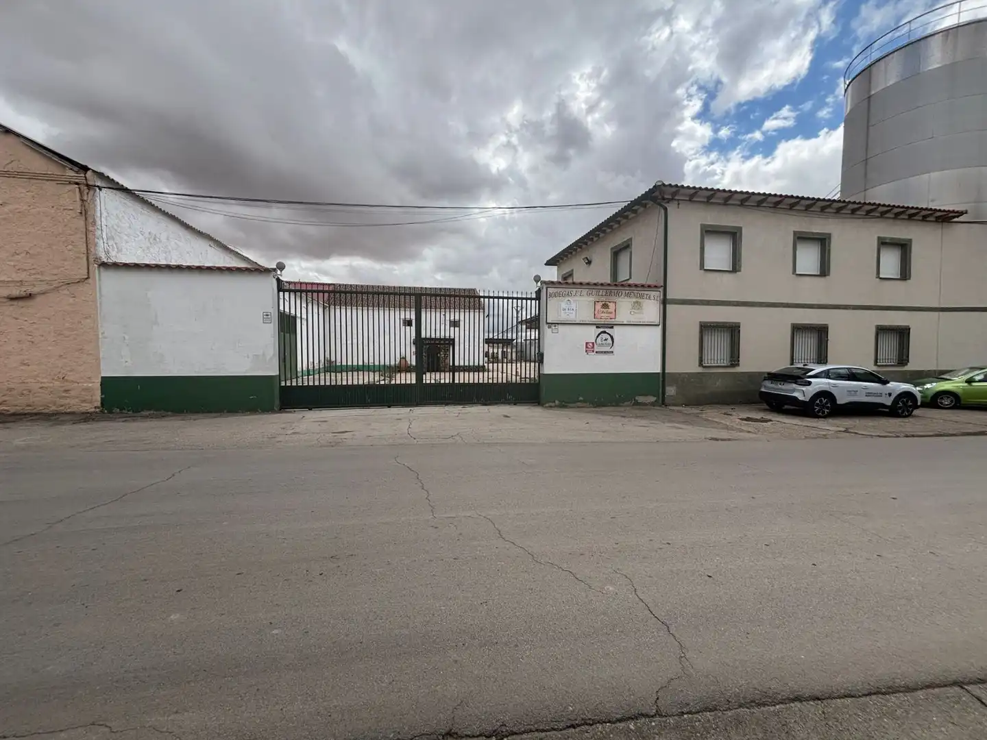 Vista exterior de Nave industrial en venta en Villacañas