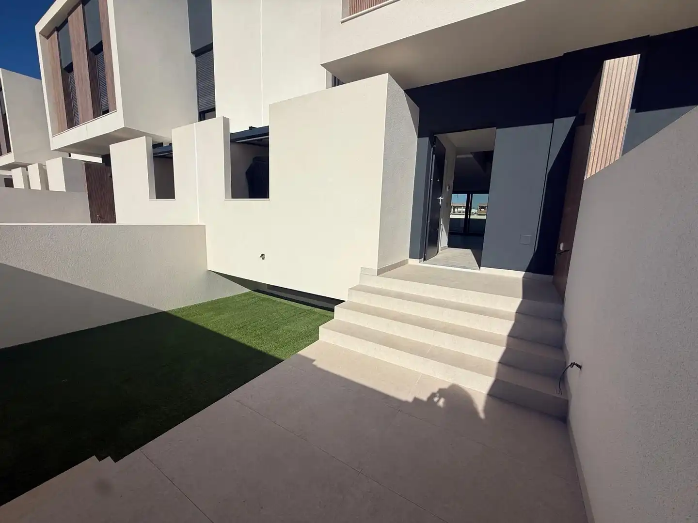 Terraza de Casa o chalet de alquiler en El Ejido con Jardín privado, Terraza y Piscina comunitaria