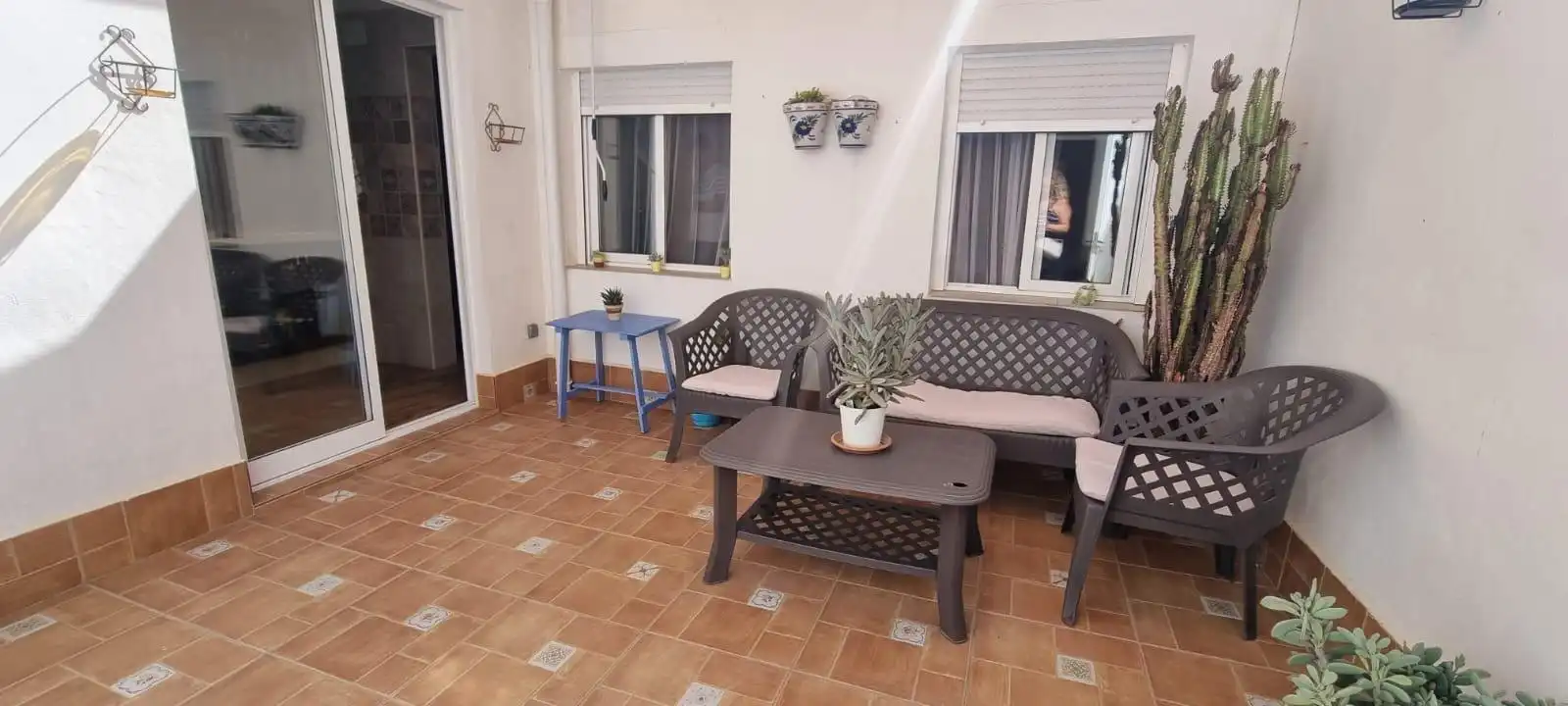Terraza de Piso en venta en Elche / Elx con Amueblado y Balcón