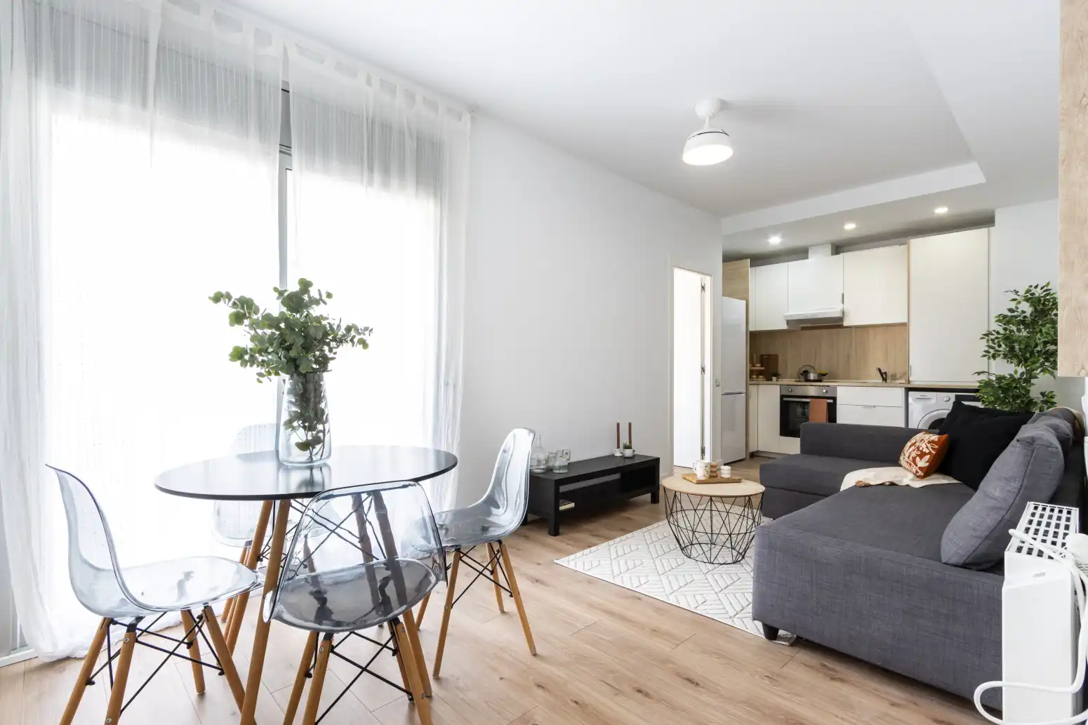 Living room of Flat for sale in Terrassa  with Parquet flooring