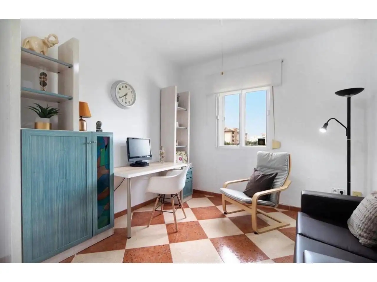 Sala de estar de Piso en venta en Cádiz con Aire acondicionado, Trastero y Amueblado