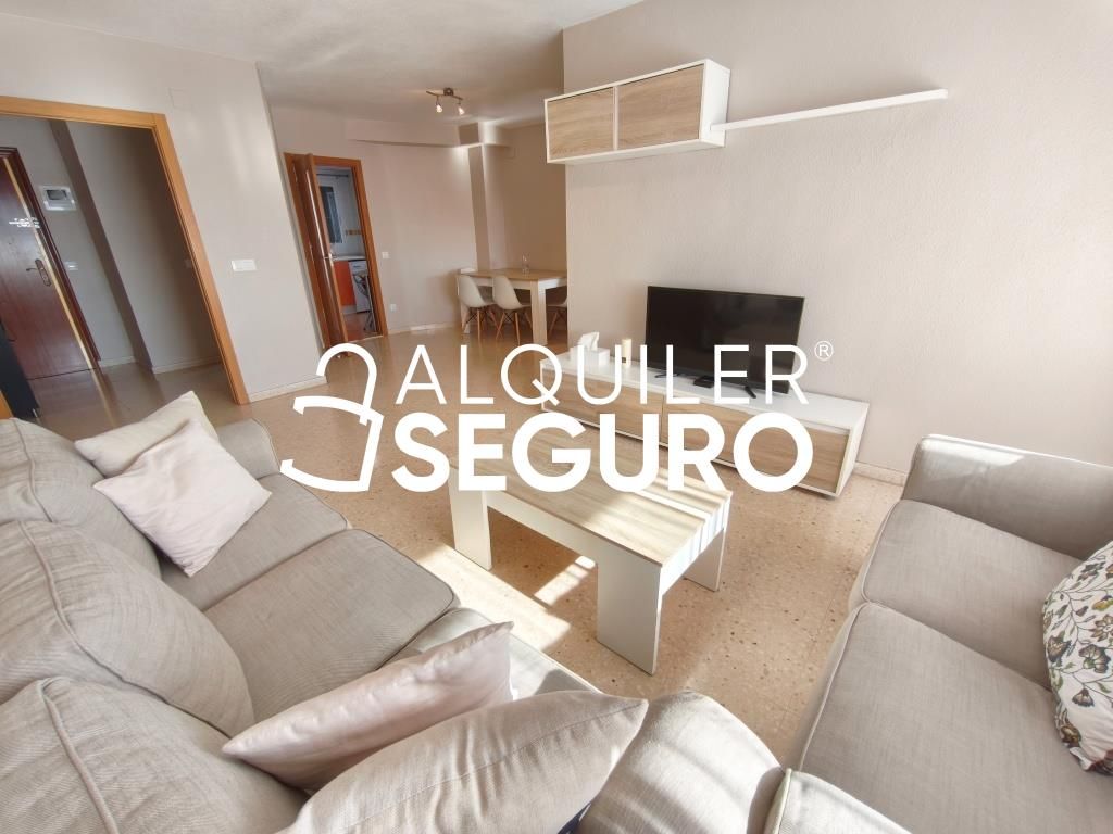 Living room of Flat for rent in Alicante / Alacant  with Air Conditioner, Terrace and Swimming Pool