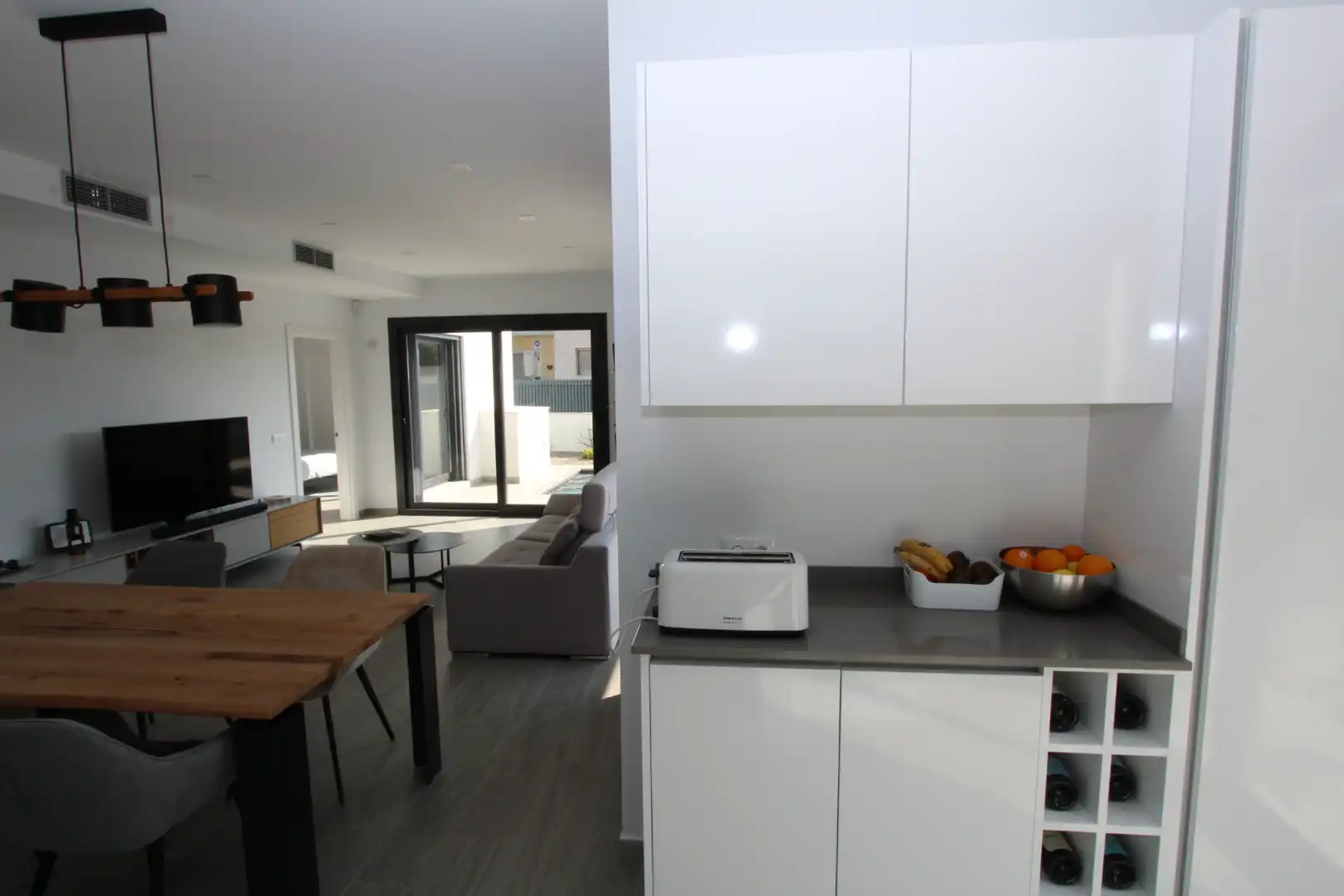 Cocina de Casa o chalet en venta en Montbrió del Camp con Aire acondicionado, Jardín privado y Piscina