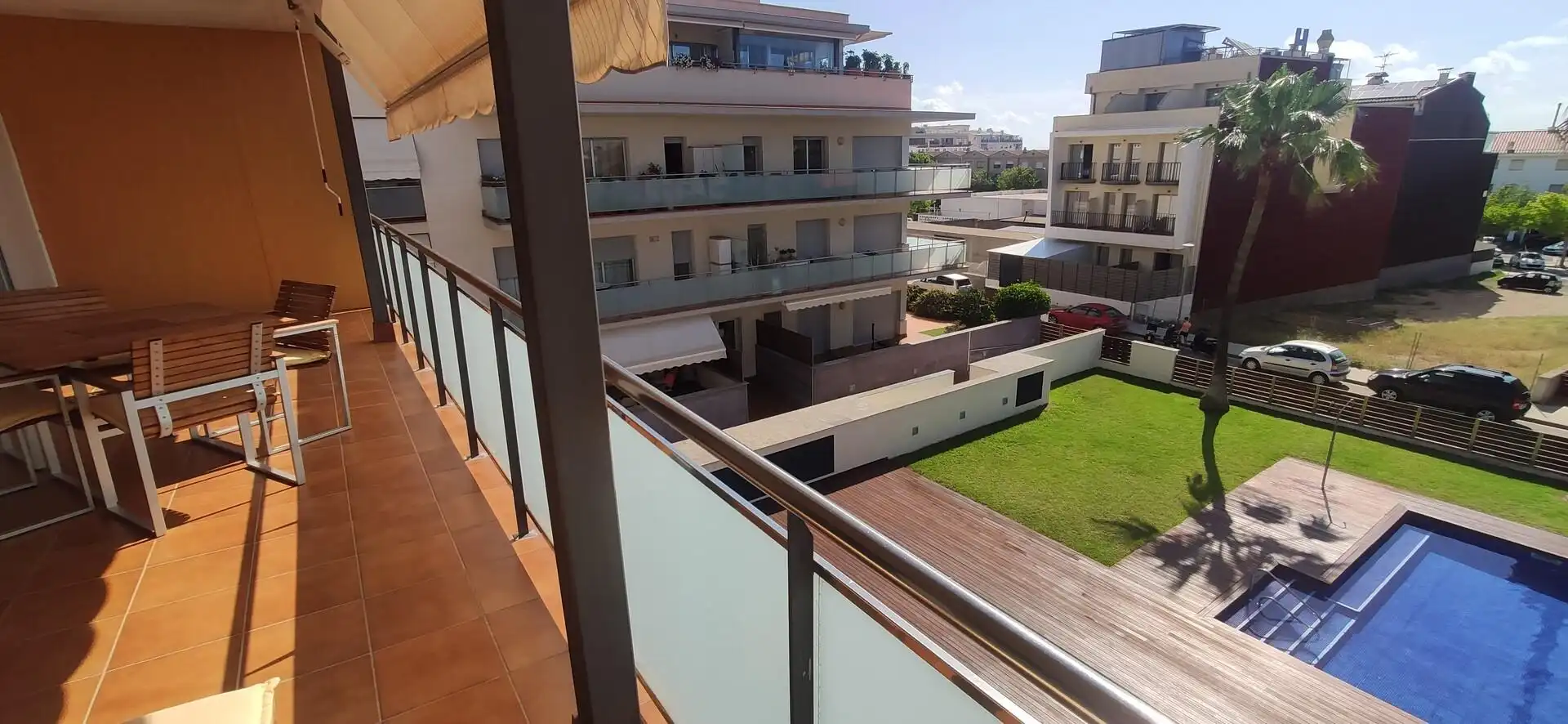Terrace of Flat for rent in La Ràpita  with Terrace and Furnished