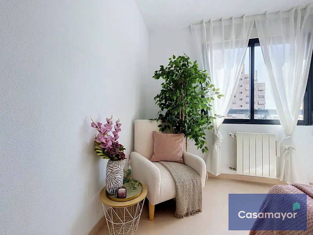 Sala d'estar de Pis en venda en Alicante / Alacant amb Jardí privat, Terrassa i Traster